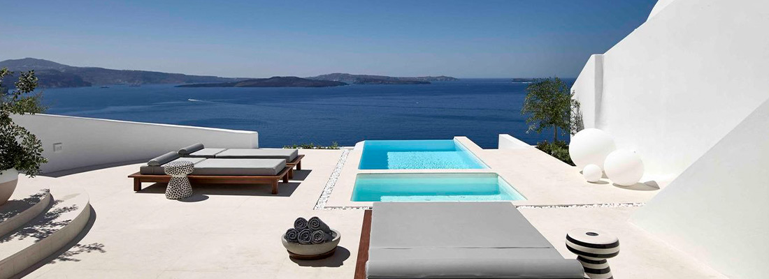 مزیت های خرید خانه در سانتورینی